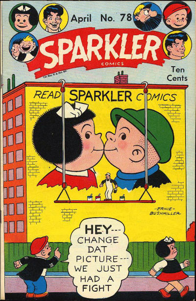 Cover for Sparkler Comics (United Feature, 1941 series) #v8#6 (78)