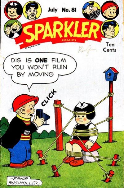 Cover for Sparkler Comics (United Feature, 1941 series) #v8#9 (81)