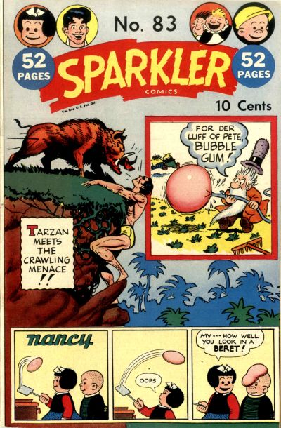Cover for Sparkler Comics (United Feature, 1941 series) #83