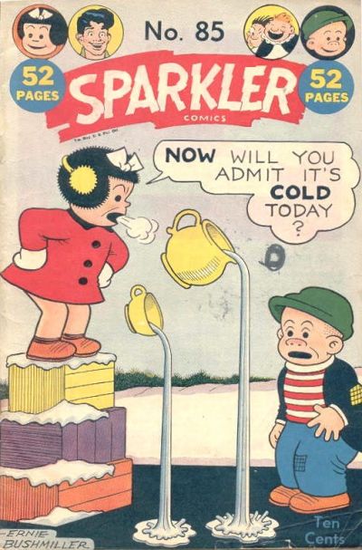 Cover for Sparkler Comics (United Feature, 1941 series) #85