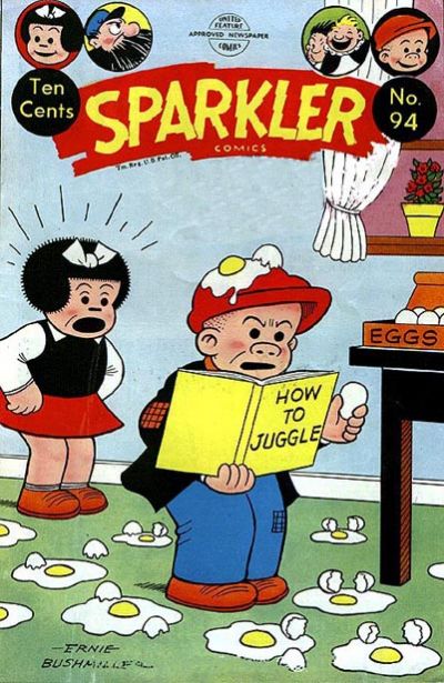 Cover for Sparkler Comics (United Feature, 1941 series) #94