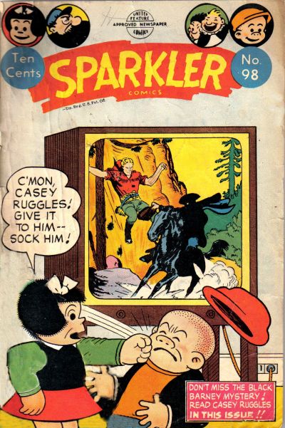 Cover for Sparkler Comics (United Feature, 1941 series) #98