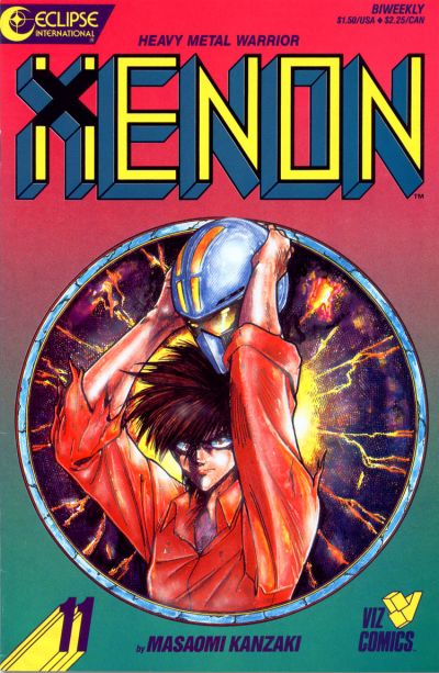 Cover for Xenon (Eclipse; Viz, 1987 series) #11