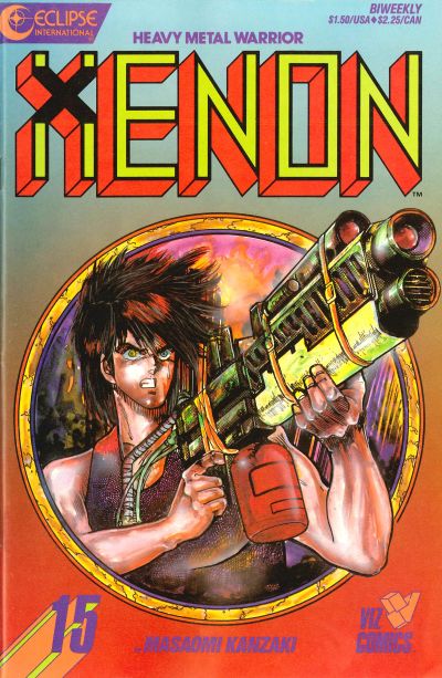 Cover for Xenon (Eclipse; Viz, 1987 series) #15