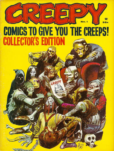 Cover for Creepy (Warren, 1964 series) #1