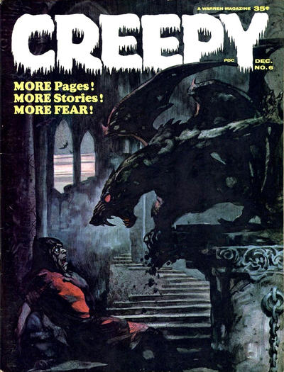 Cover for Creepy (Warren, 1964 series) #6