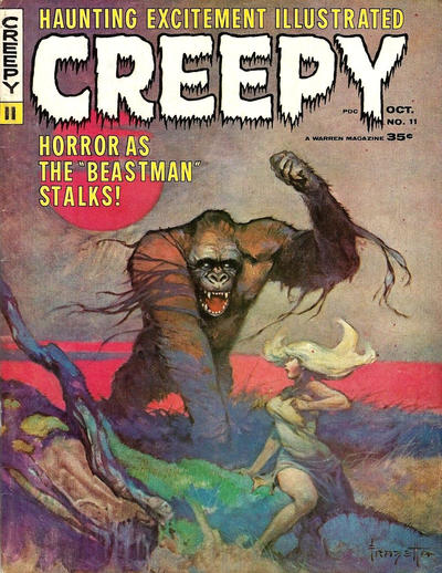 Cover for Creepy (Warren, 1964 series) #11