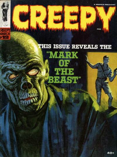 Cover for Creepy (Warren, 1964 series) #19