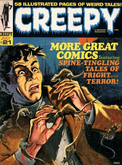 Cover for Creepy (Warren, 1964 series) #21