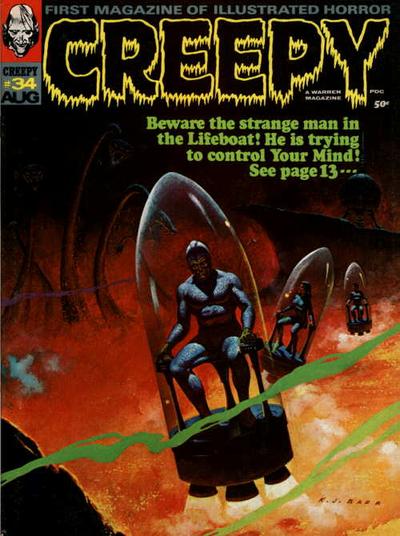 Cover for Creepy (Warren, 1964 series) #34