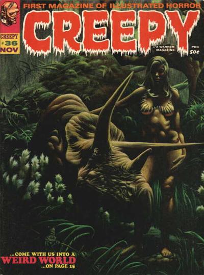 Cover for Creepy (Warren, 1964 series) #36