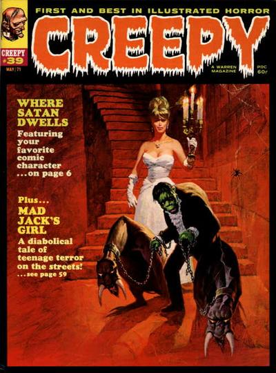 Cover for Creepy (Warren, 1964 series) #39