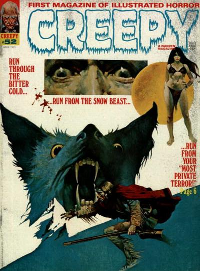 Cover for Creepy (Warren, 1964 series) #52