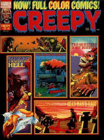 Cover for Creepy (Warren, 1964 series) #54