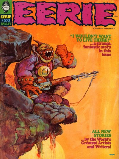 Cover for Eerie (Warren, 1966 series) #26