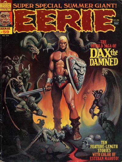 Cover for Eerie (Warren, 1966 series) #59