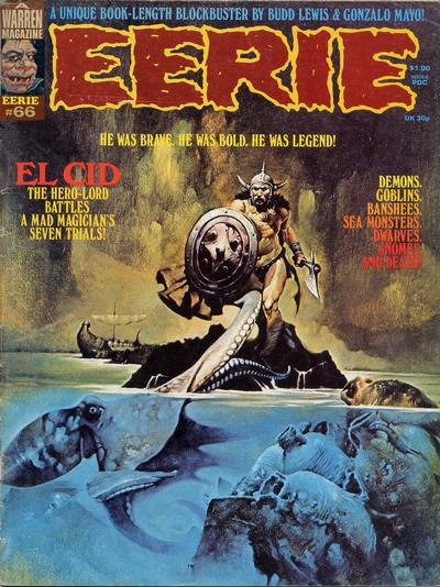 Cover for Eerie (Warren, 1966 series) #66