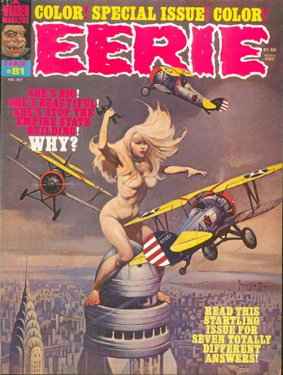 Cover for Eerie (Warren, 1966 series) #81