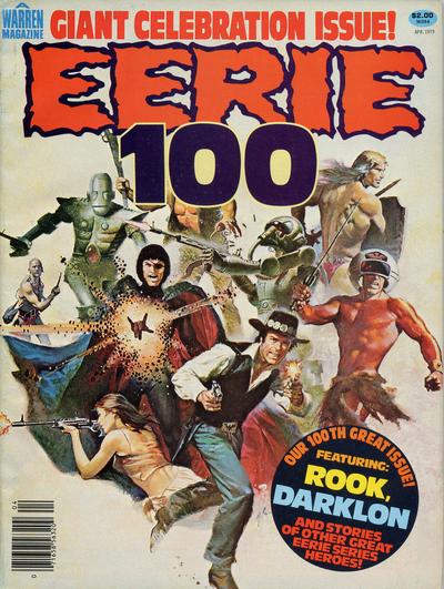 Cover for Eerie (Warren, 1966 series) #100