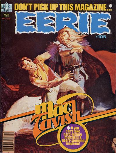 Cover for Eerie (Warren, 1966 series) #105