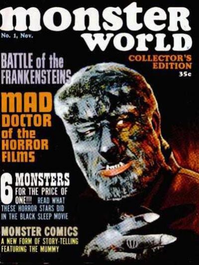 Cover for Monster World (Warren, 1964 series) #1