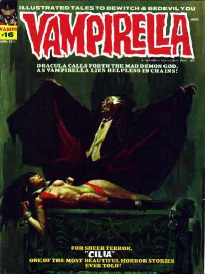 Cover for Vampirella (Warren, 1969 series) #16