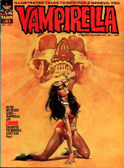 Cover for Vampirella (Warren, 1969 series) #21