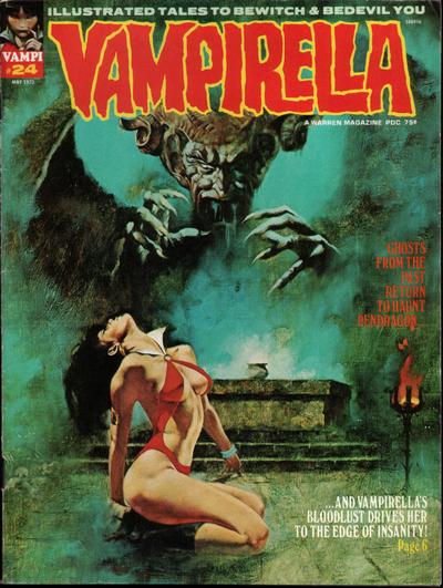 Cover for Vampirella (Warren, 1969 series) #24