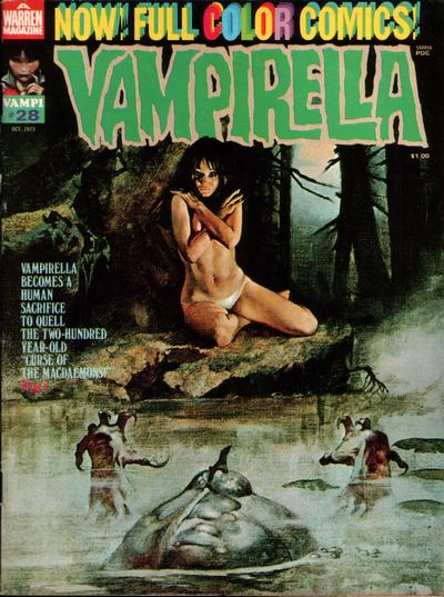 Cover for Vampirella (Warren, 1969 series) #28