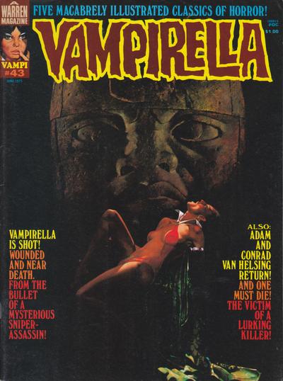 Cover for Vampirella (Warren, 1969 series) #43