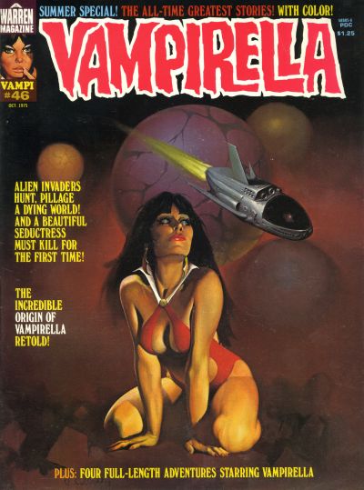 Cover for Vampirella (Warren, 1969 series) #46