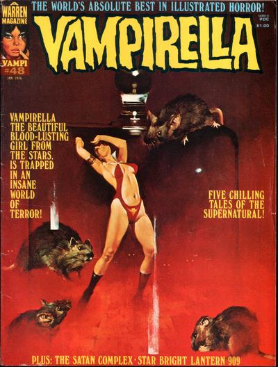Cover for Vampirella (Warren, 1969 series) #48