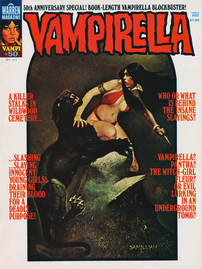 Cover for Vampirella (Warren, 1969 series) #50
