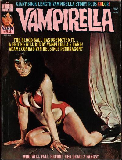 Cover for Vampirella (Warren, 1969 series) #54