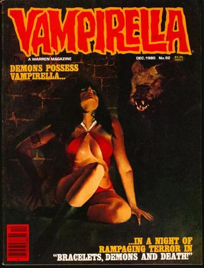 Cover for Vampirella (Warren, 1969 series) #92