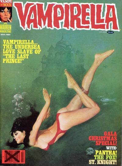 Cover for Vampirella (Warren, 1969 series) #103