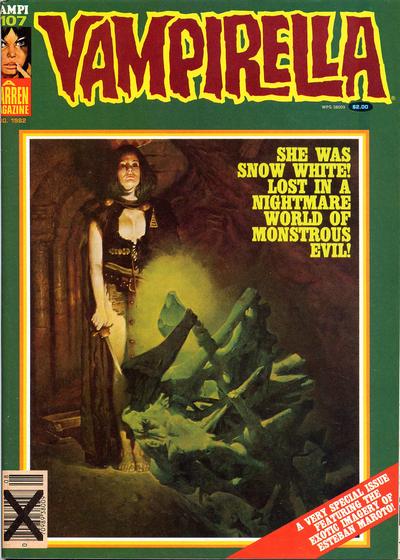 Cover for Vampirella (Warren, 1969 series) #107