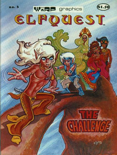 Cover for ElfQuest (WaRP Graphics, 1978 series) #3 [$1.50 later printing]
