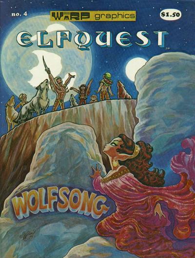 Cover for ElfQuest (WaRP Graphics, 1978 series) #4 [$1.50 later printing]