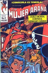 Cover Thumbnail for La Mujer Araña (Novedades, 1982 series) #11