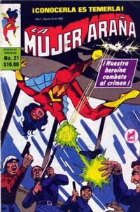Cover Thumbnail for La Mujer Araña (Novedades, 1982 series) #21