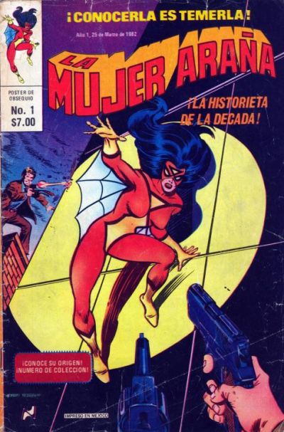 Cover for La Mujer Araña (Novedades, 1982 series) #1
