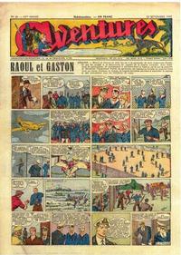 Cover Thumbnail for Aventures (Sage - Sagédition, 1936 series) #36/1941