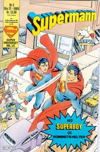 Cover Thumbnail for Supermann (Semic, 1985 series) #3/1988