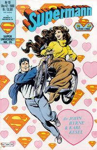 Cover Thumbnail for Supermann (Semic, 1985 series) #10/1988