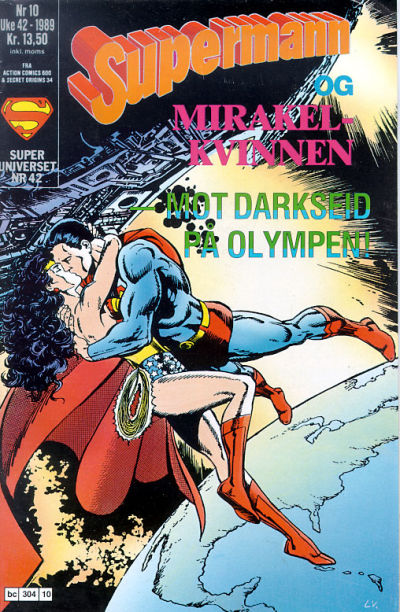 Cover for Supermann (Semic, 1985 series) #10/1989