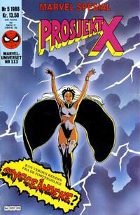Cover Thumbnail for Marvel Spesial (Semic, 1987 series) #5/1988