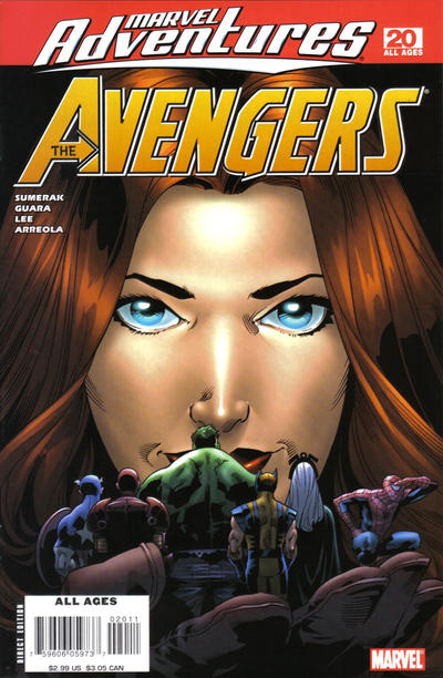 Cover for Marvel Adventures The Avengers (Marvel, 2006 series) #20