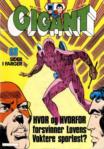 Cover for Gigant (Semic, 1977 series) #6/1977