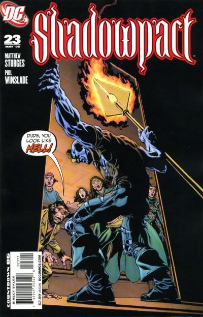Cover for Shadowpact (DC, 2006 series) #23